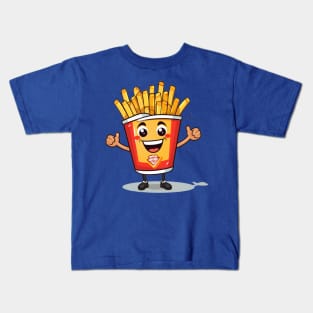 kawaii french fries T-Shirt cute potatofood Kids T-Shirt